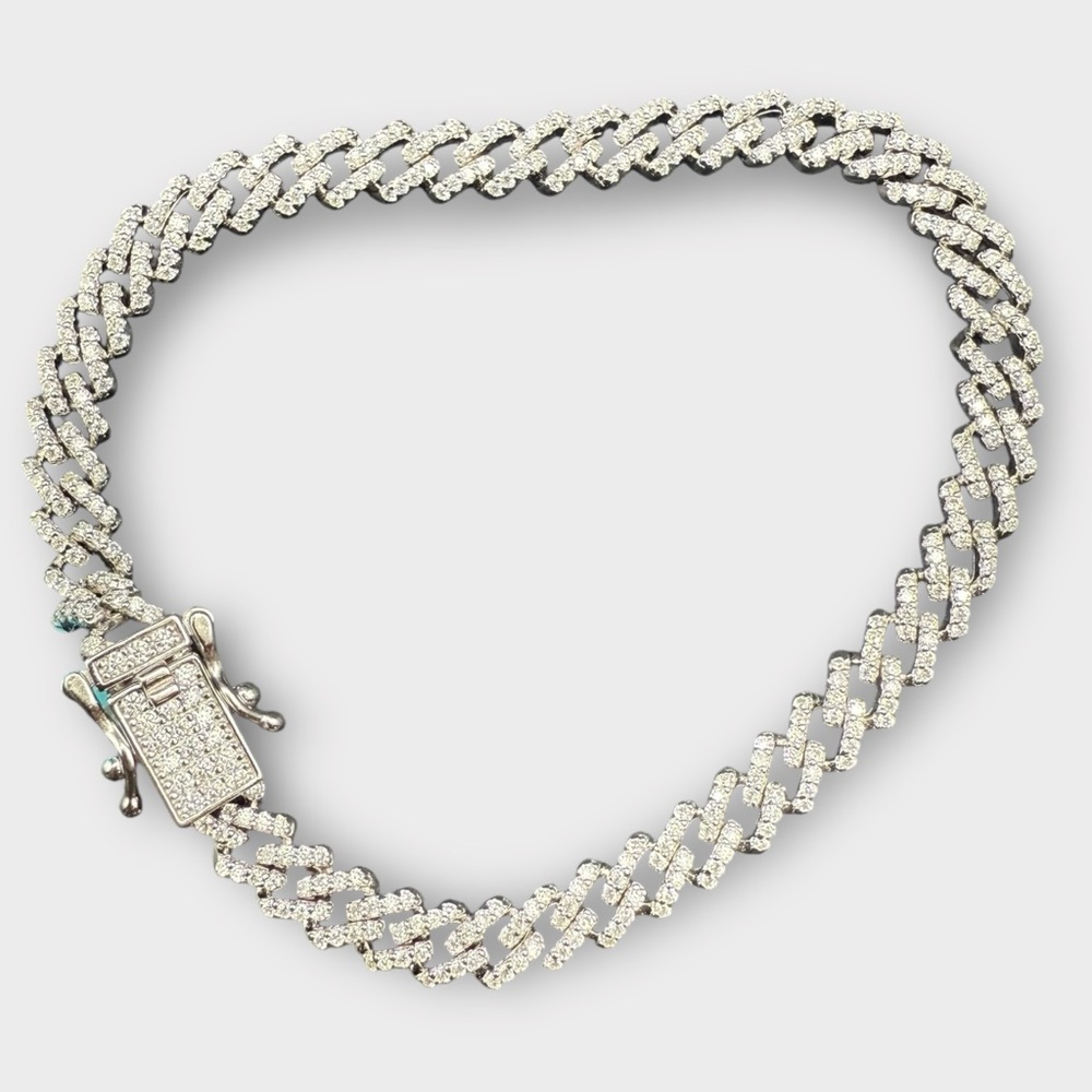 Elegant Silver Men's Bracelet